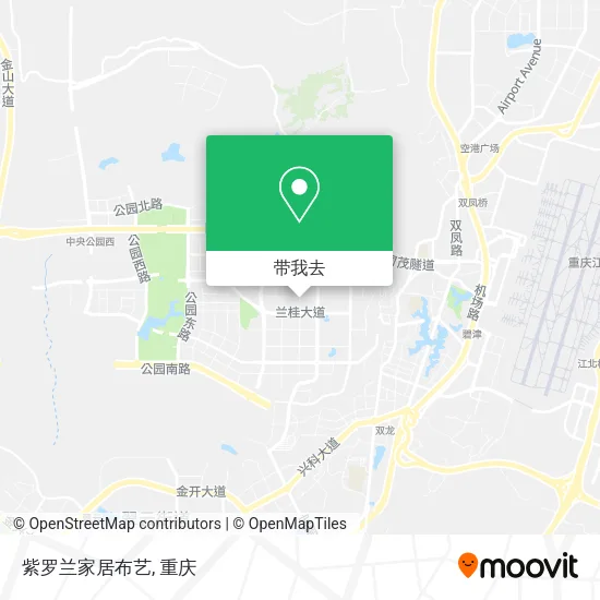 紫罗兰家居布艺地图