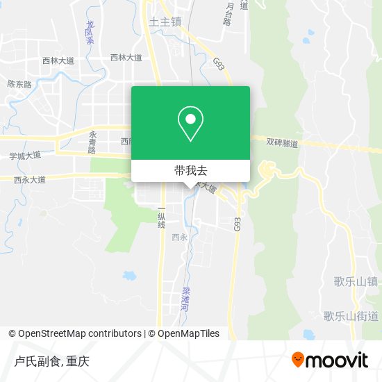 卢氏副食地图