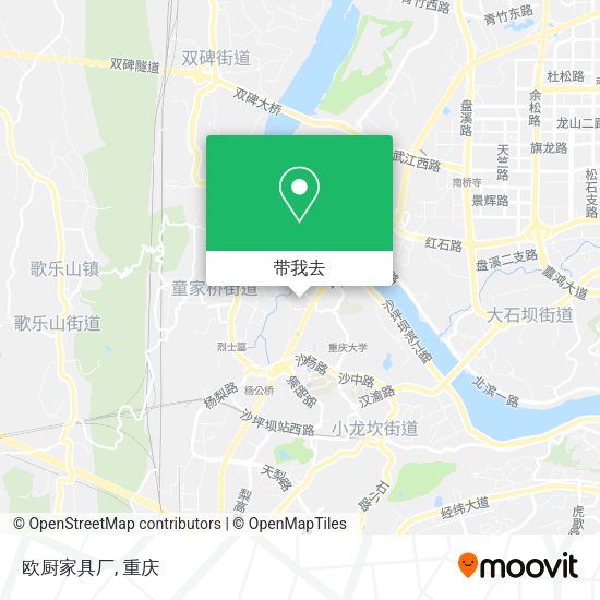 欧厨家具厂地图