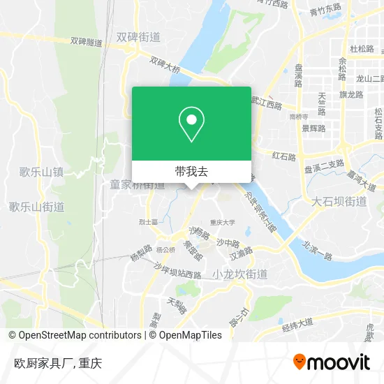欧厨家具厂地图