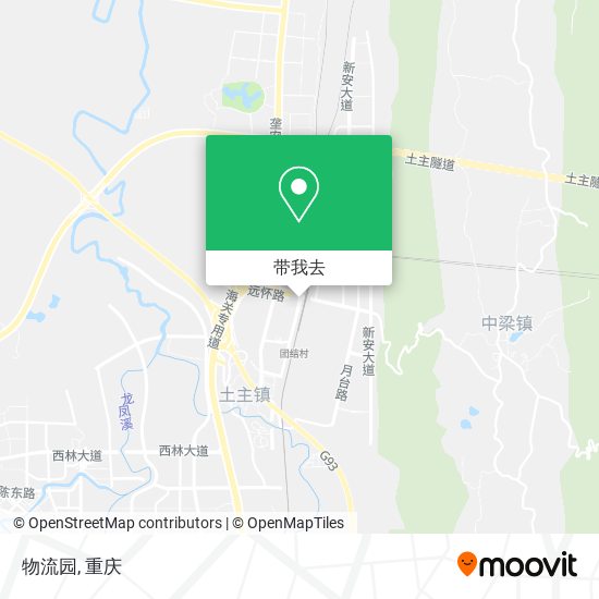 物流园地图