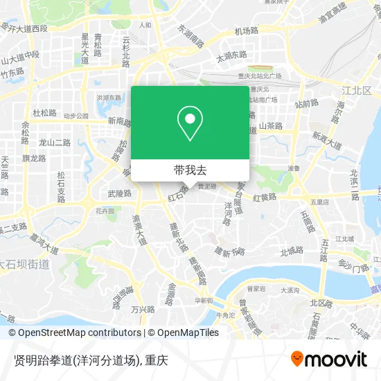 贤明跆拳道(洋河分道场)地图