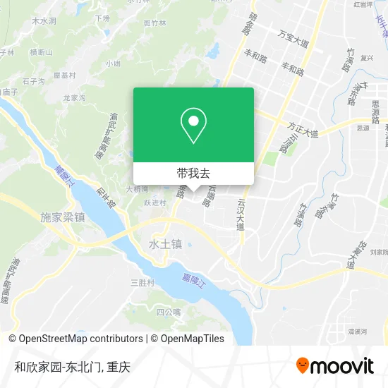 和欣家园-东北门地图