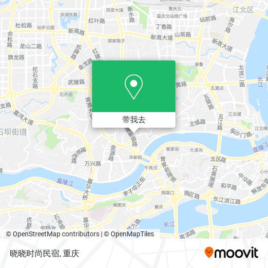 晓晓时尚民宿地图
