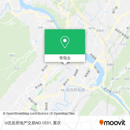 U优居房地产交易NO.1031地图