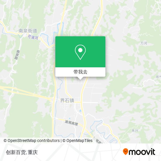 创新百货地图