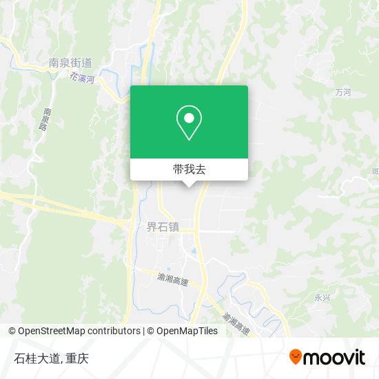 石桂大道地图