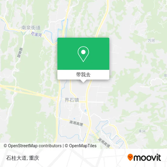 石桂大道地图