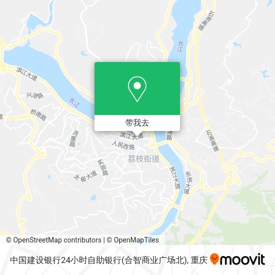 中国建设银行24小时自助银行(合智商业广场北)地图