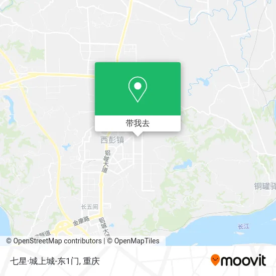 七星·城上城-东1门地图