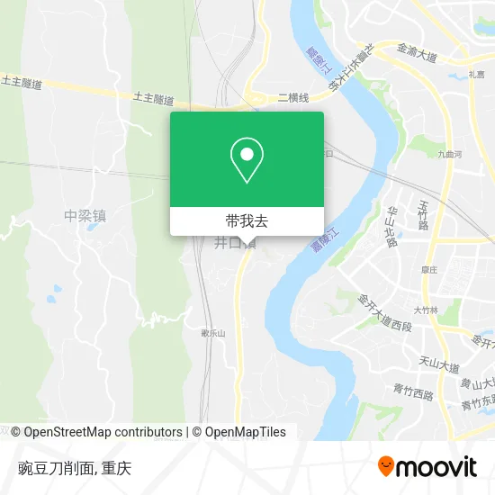 豌豆刀削面地图