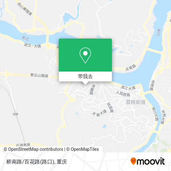 桥南路/百花路(路口)地图