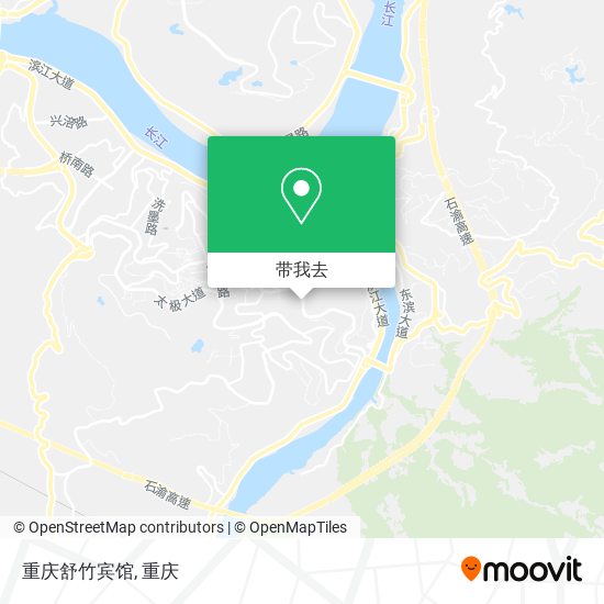 重庆舒竹宾馆地图