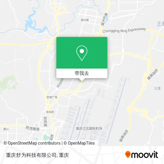 重庆舒为科技有限公司地图