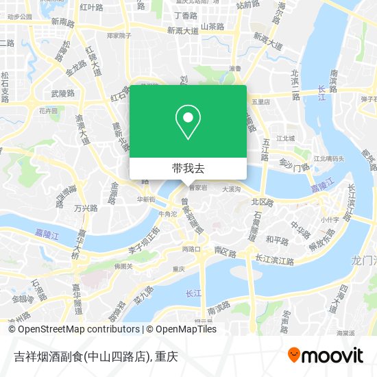 吉祥烟酒副食(中山四路店)地图