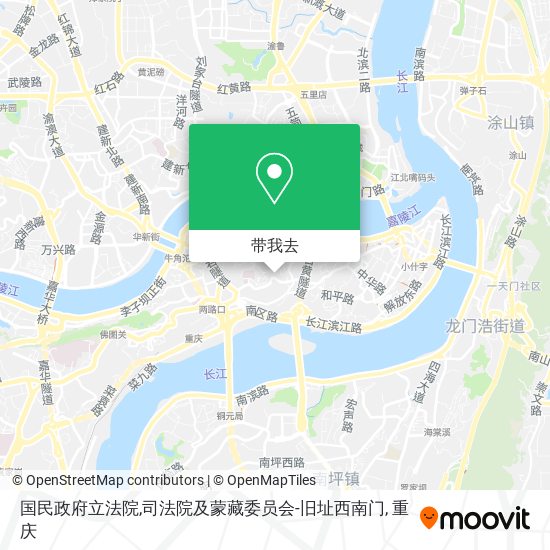 国民政府立法院,司法院及蒙藏委员会-旧址西南门地图