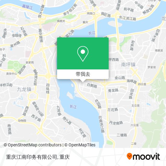 重庆江南印务有限公司地图