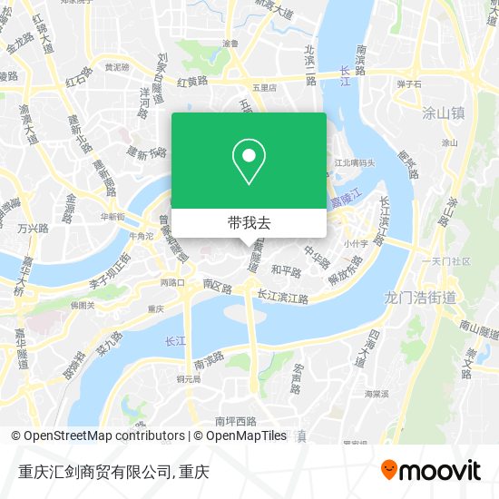 重庆汇剑商贸有限公司地图