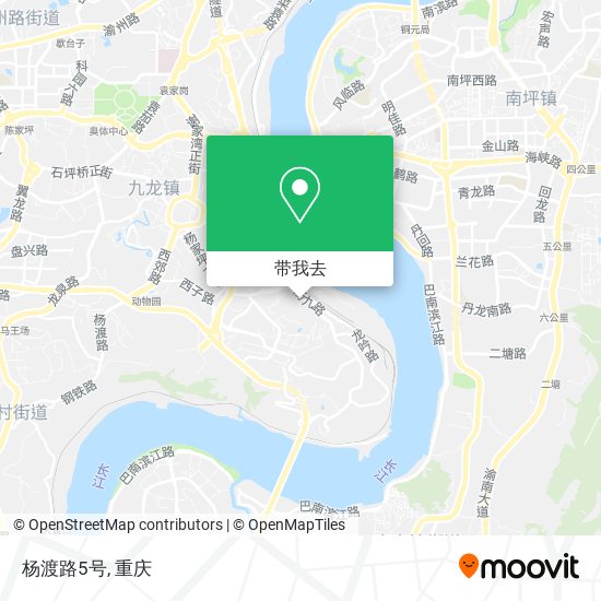 杨渡路5号地图