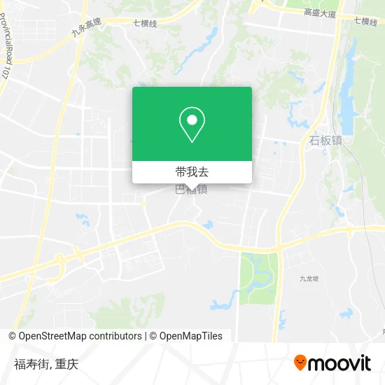 福寿街地图