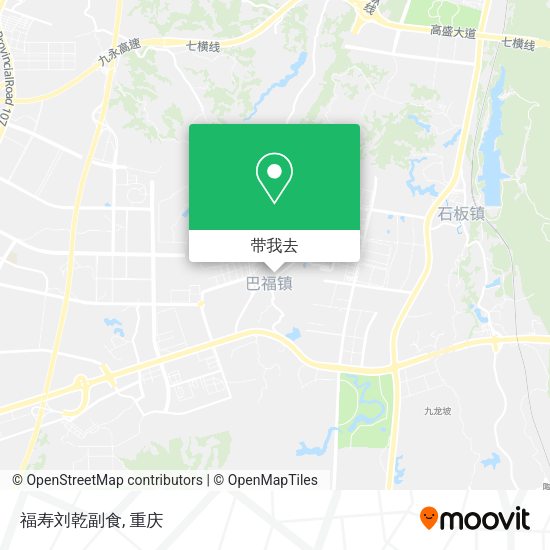 福寿刘乾副食地图
