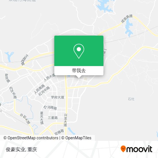 俊豪实业地图