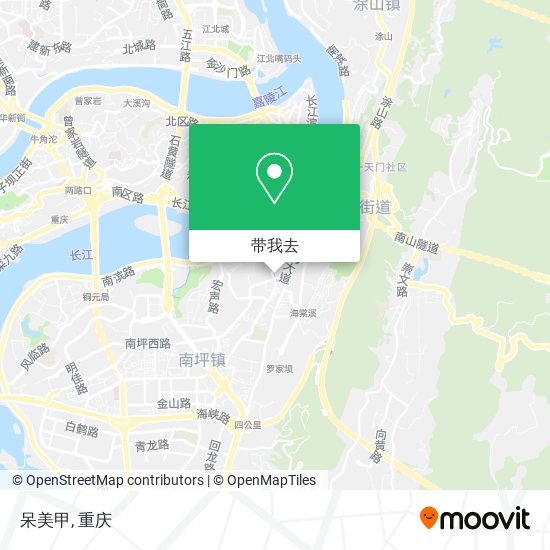 呆美甲地图
