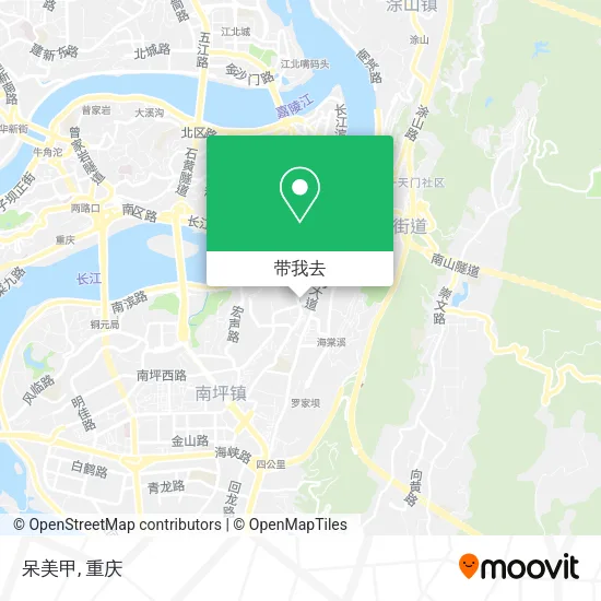 呆美甲地图