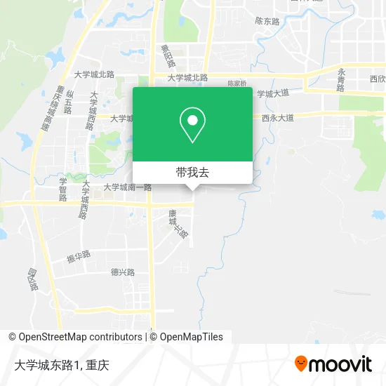 大学城东路1地图