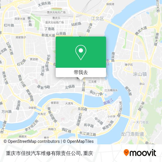 重庆市佳技汽车维修有限责任公司地图