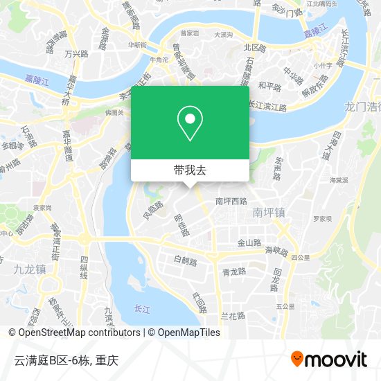 云满庭B区-6栋地图