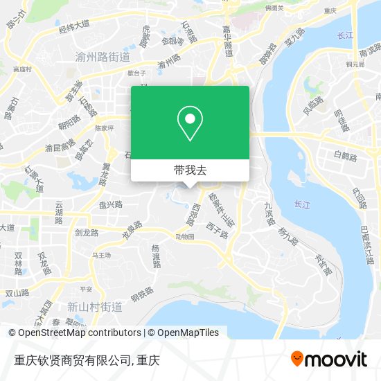 重庆钦贤商贸有限公司地图