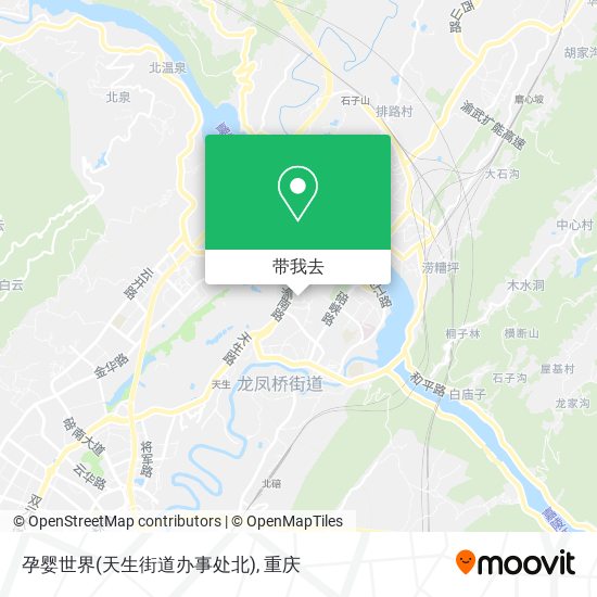 孕婴世界(天生街道办事处北)地图