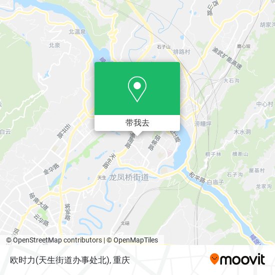欧时力(天生街道办事处北)地图