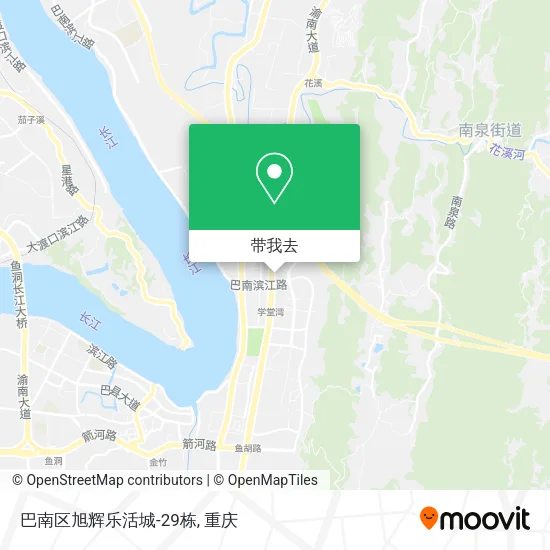 巴南区旭辉乐活城-29栋地图