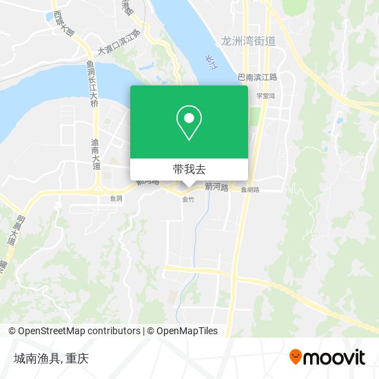 城南渔具地图