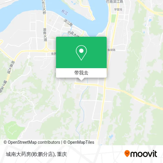 城南大药房(欧鹏分店)地图