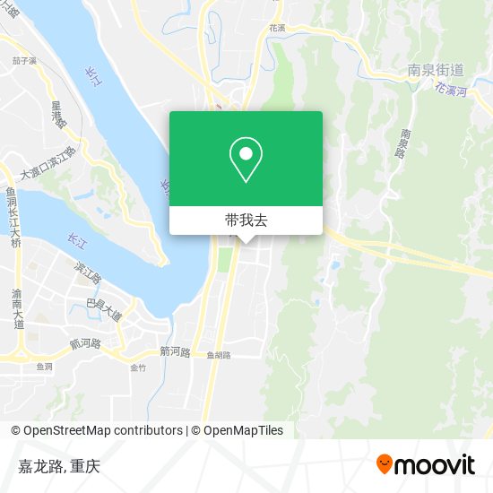 嘉龙路地图