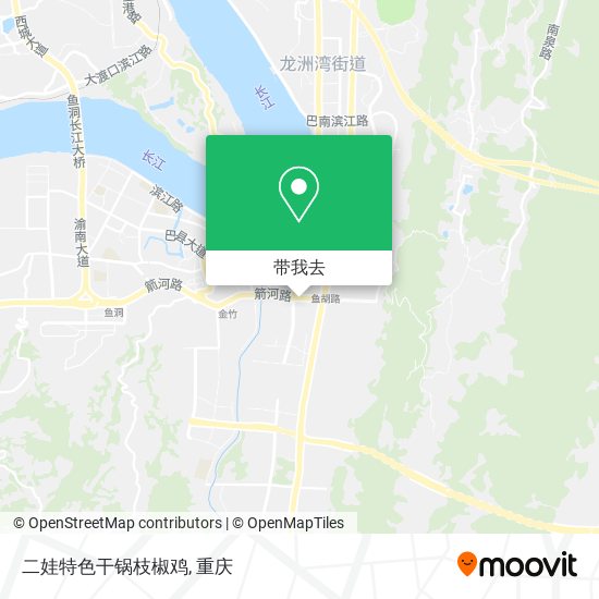 二娃特色干锅枝椒鸡地图