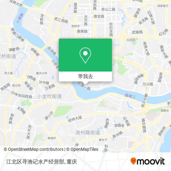 江北区寻渔记水产经营部地图