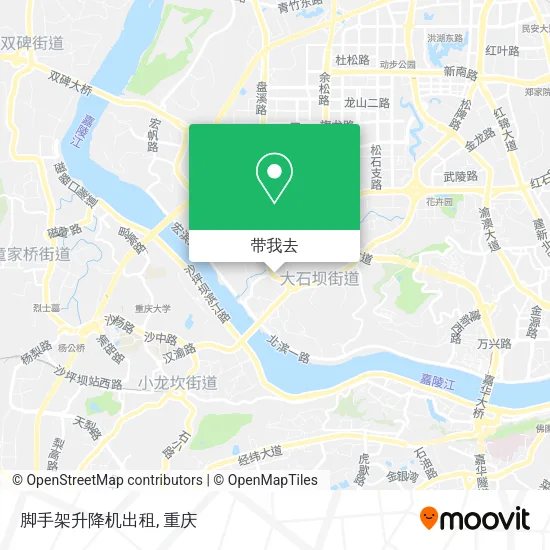 脚手架升降机出租地图