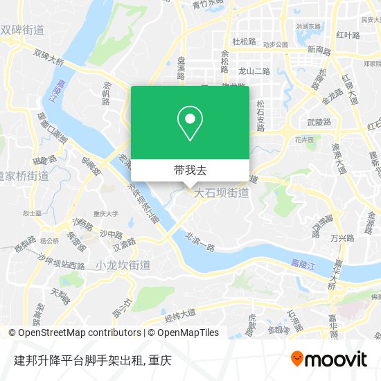 建邦升降平台脚手架出租地图