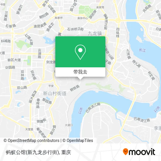 蚂蚁公馆(新九龙步行街)地图