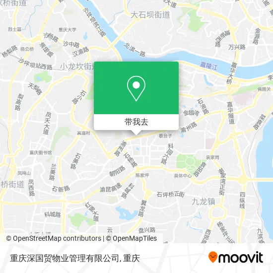 重庆深国贸物业管理有限公司地图