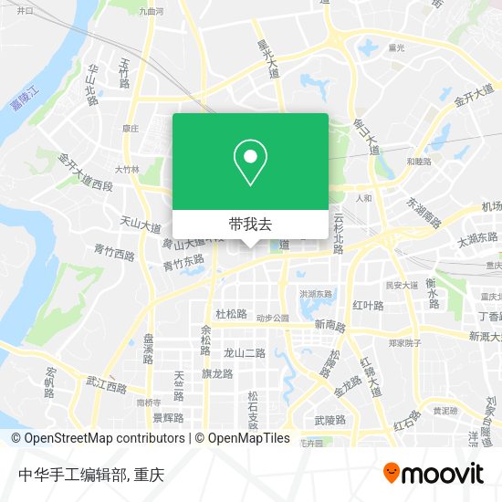 中华手工编辑部地图