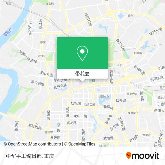 中华手工编辑部地图