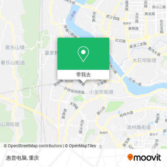 惠普电脑地图