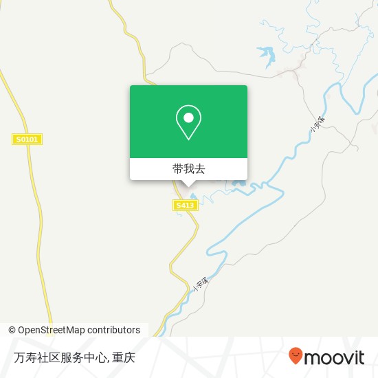 万寿社区服务中心地图