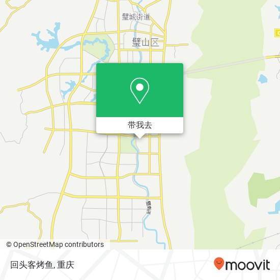 回头客烤鱼地图