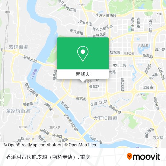 香涎村古法脆皮鸡（南桥寺店）地图